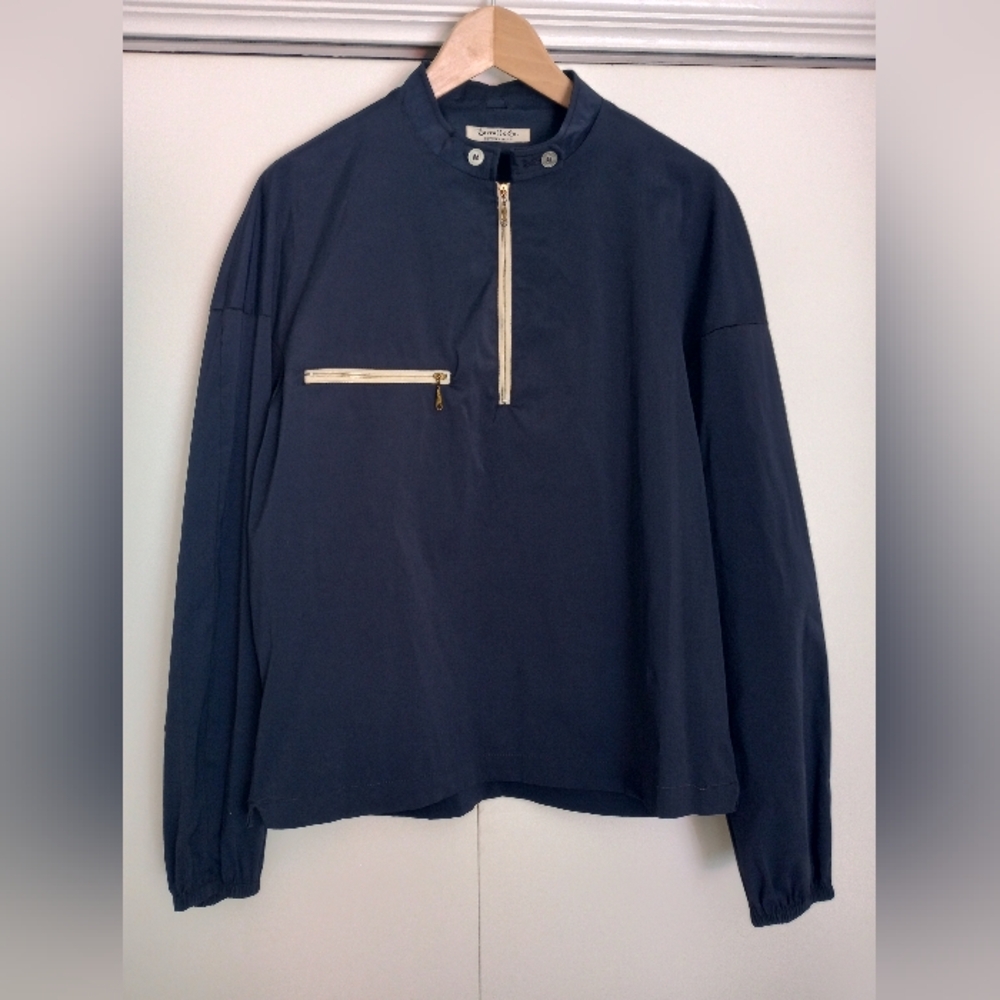 NAVY TOP CARROLL & CO BEVERLY HILLS